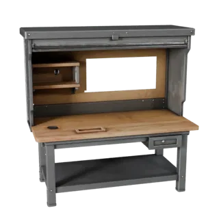 Detailed Garage Workbench 3D Hero Asset for Studio