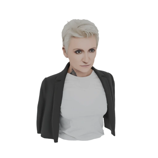 Woman in Blazer 3D Model
