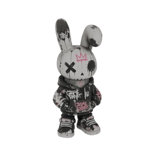 Grim Rabbit Hoodie Figure 3D Model