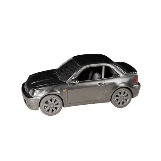 Voiture compacte imprimable STL Modèle 3D pour Objets de Collection &