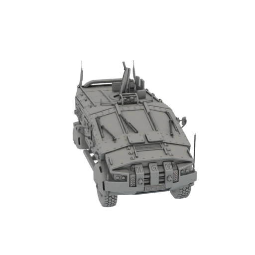 Modern Armored Personnel Carrier 3D Model