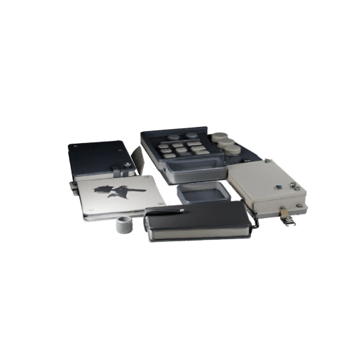 Modular Corporate Notebook 3D Asset for Kit Builds