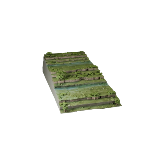 Coastal Mangrove Biome Modular 3D Kit for Level Building