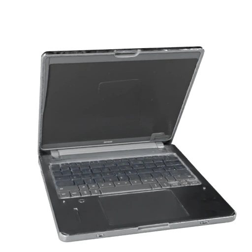 Business Portable Workstation 3D Asset for Web Use