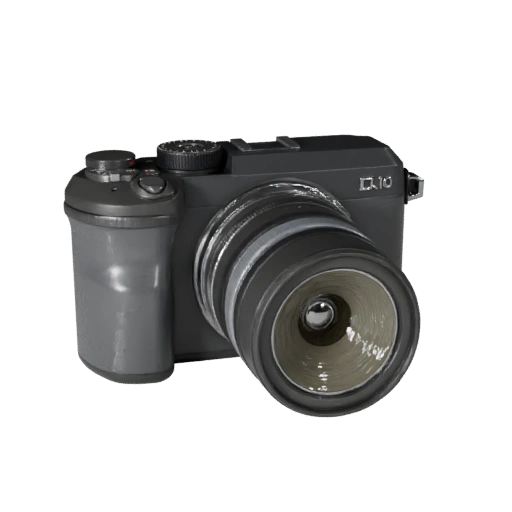 Product Action Video Camera 3D Studio Render Asset