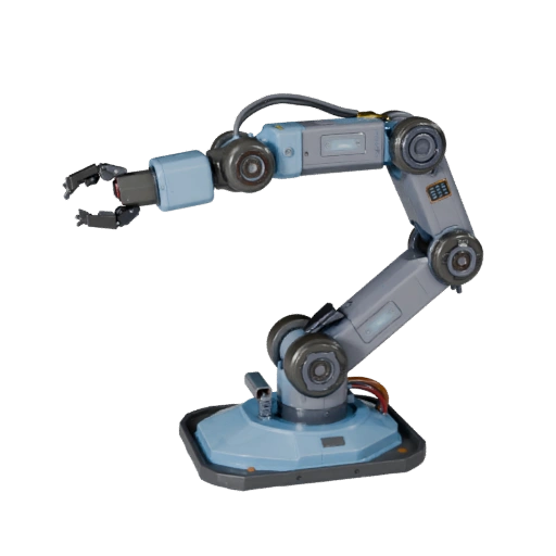 Service Robot Arm 3D Asset for Hero Cinema Renders
