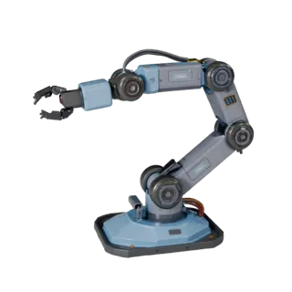 Service Robot Arm 3D Asset for Hero Cinema Renders