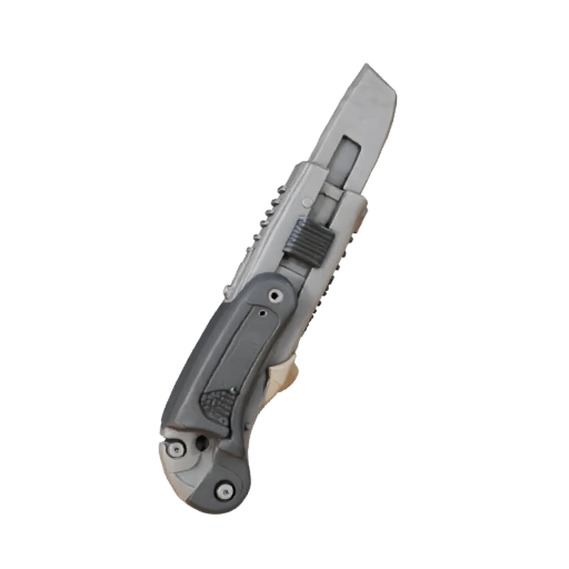 Cuchillo de utilidad vintage 3D para simulación de ingeniería