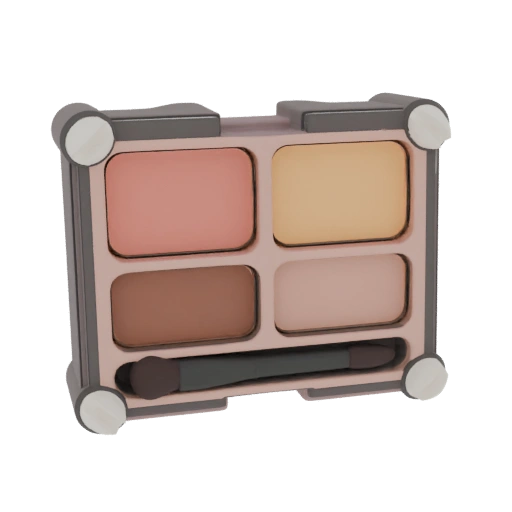 Eyeshadow Palette with Brush Holder
