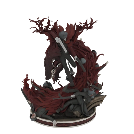 Crimson Carnage Demon Hunter Diorama