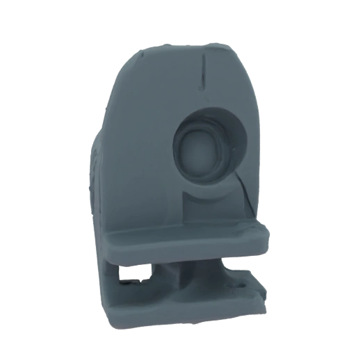 Industrial Bracket with Circular Recess