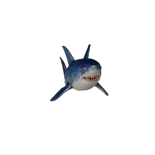 Modello 3D di Squalo Bianco per Blender - Asset PBR con Texture