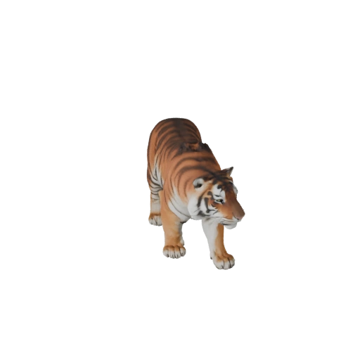 Modelo 3D Realista de Tigre Siberiano - Activo PBR Rigged para Juegos