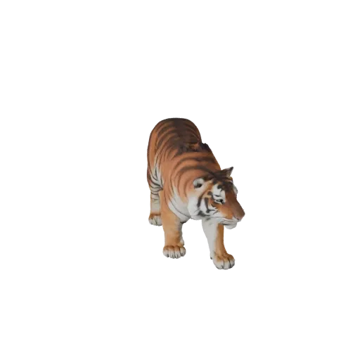 Realistic Siberian Tiger 3D Model - Rigged PBR Asset for Games