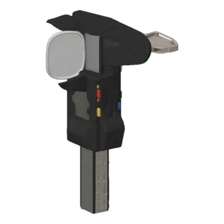 Digital Caliper with Extended Jaw