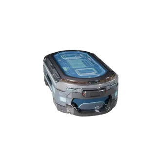 Holographic Data Pad 3D Layered Asset for Builders