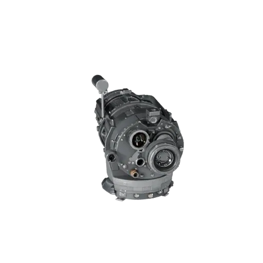 Research Star Tracker High Poly 3D model, close-up studio render, showing metal tubes, optical alignment.