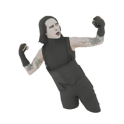 Marilyn Manson 3D Model