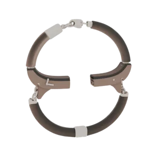 Minimal Bracelet And Earring Set 3D Studio Render Asset