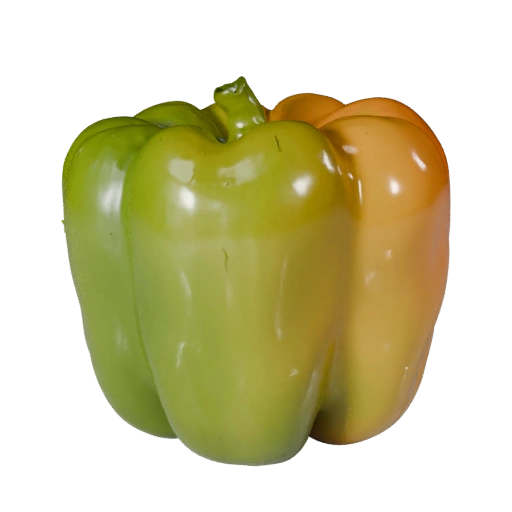 Chopped Bell Pepper 3D Asset for AR and Online Use
