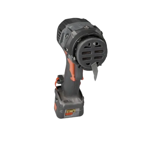 Jigsaw High Poly 3D model, close-up studio render, showing molded plastic, ergonomic handles.