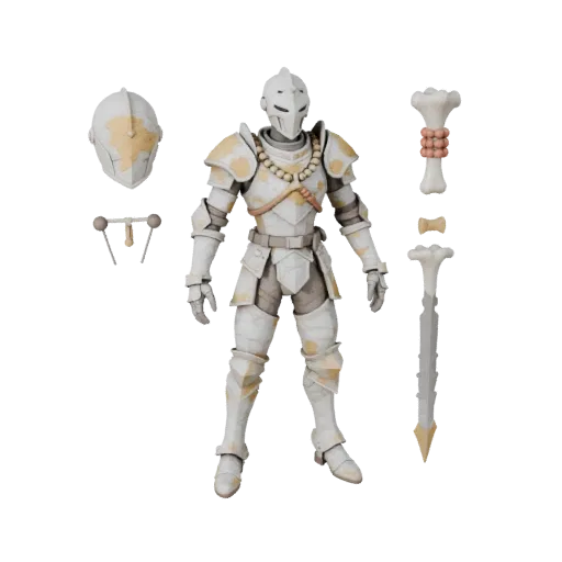 Anime Knight Character Model - Rigged