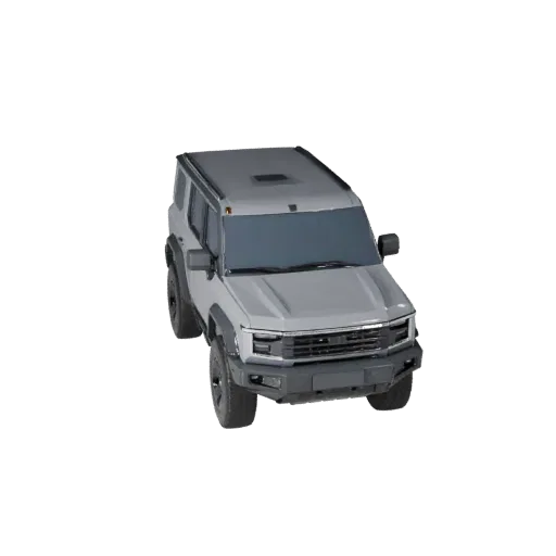 Cyber SUV 3D Model for Blender - Render Ready PBR Asset