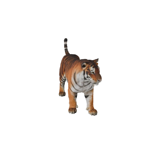 3D модель бенгальского тигра для Blender - PBR ресурс с текстурами