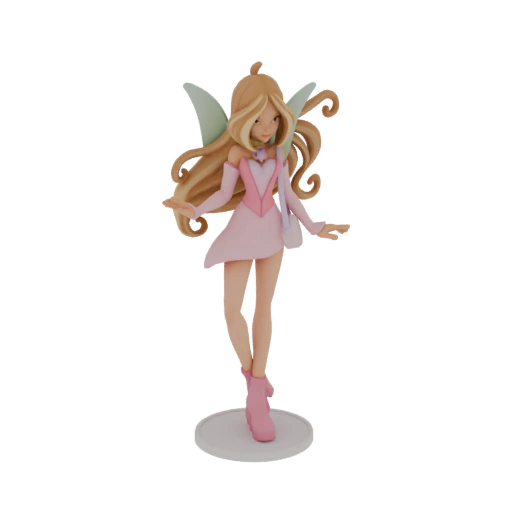 Flora - Winx Club 3D Model