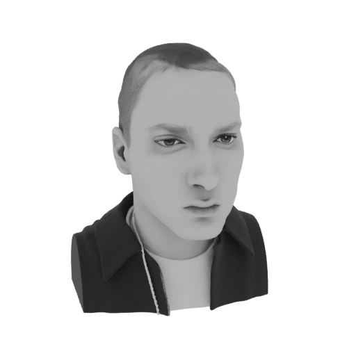 Eminem 3D Bust