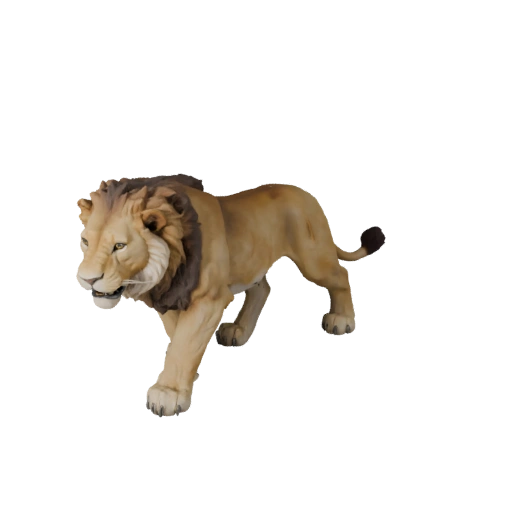 Löwin 3D-Modell für Unity - Spielfertiges Asset, FBX | Lizenzfrei