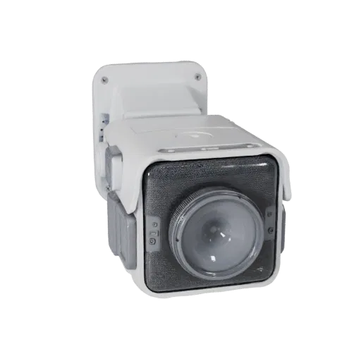 Security Style Camera Modular 3D model, isometric modular kit view, showing white plastic, compact device geometry.
