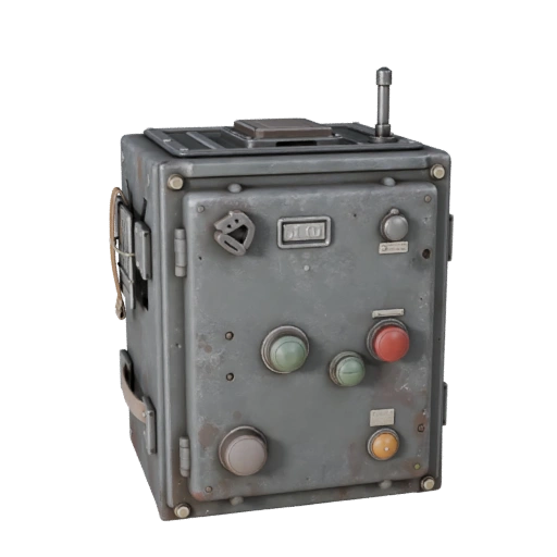 Industrial Switch Box 3D Cinematic Asset for Studio