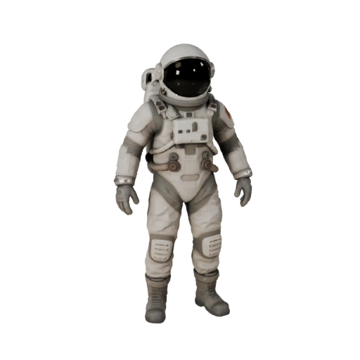 Astronaut Suit 3D Realtime Asset for Studio Levels