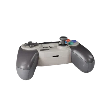 Retro Controller 3D Asset for Casual Studio Levels