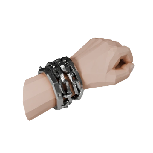 Cuff Style Bracelet 3D Game Asset for Realtime Use
