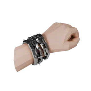 Cuff Style Bracelet 3D Game Asset for Realtime Use