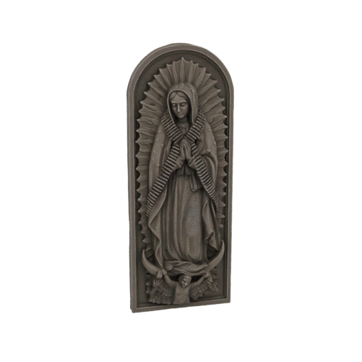 Virgin of Guadalupe Bullet Belt Relief