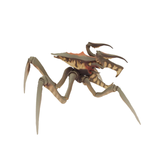 Alien Crab Creature 3D Model