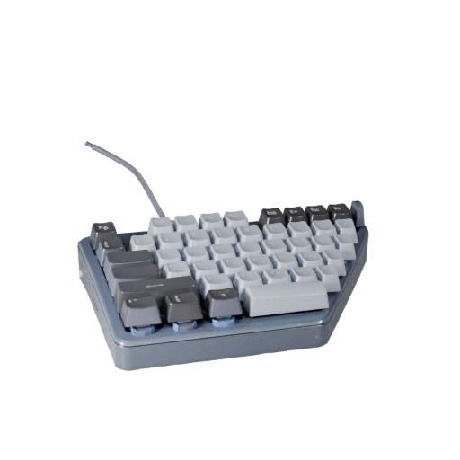 Studio Minimal Mechanical Keyboard 3D Render Asset