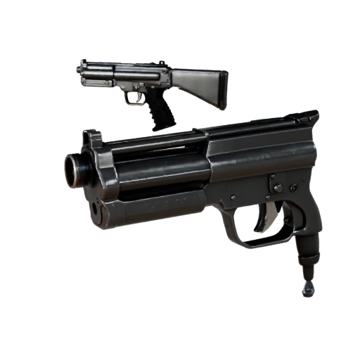 Vintage Blaster Prop 3D Layered Asset for Builders