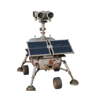 Prospector Lunar Lander 3D Asset for Casual Engines