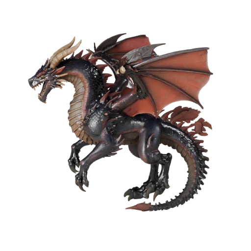 Modello 3D Drago della Tempesta per Unity - Asset Pronto per il Gioco, FBX | PBR