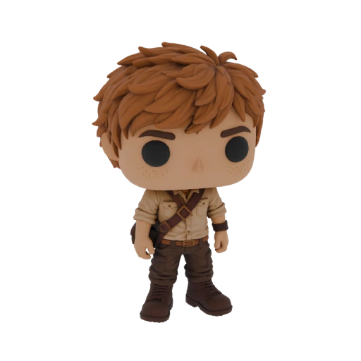 Thomas Maze Runner Funko Pop 3D Model