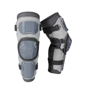 Riot Knee Pads 3D Asset for Engine Levels in Games