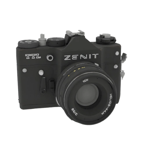 Zenit TTL Camera 3D Model