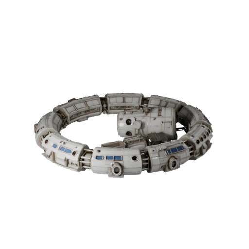 Research Habitat Module 3D Studio Asset for Cinema