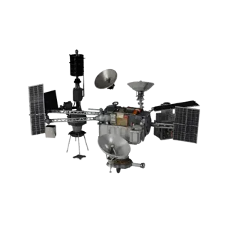 Unreal Ready Weather Relay Station 3D Engine Asset