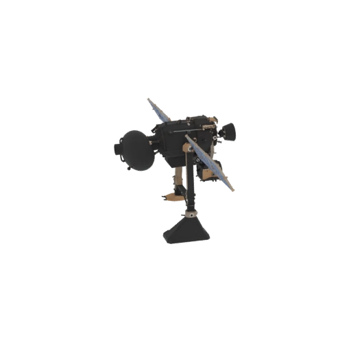 Research Satellite 3D Asset for Hobby STL Printing