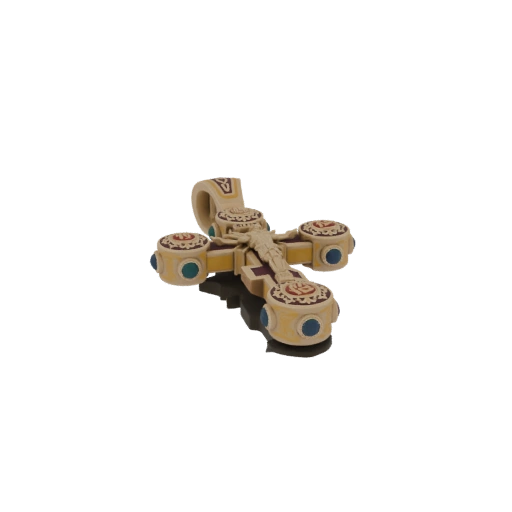 Ornate Christian Cross Pendant